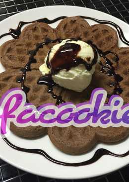 Waffle Coklat