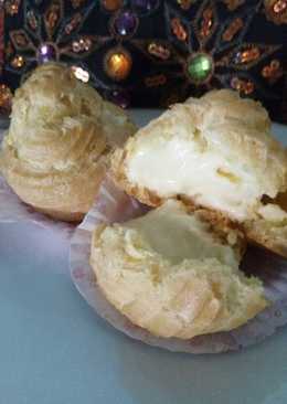 Soes vanilla with white chocolate