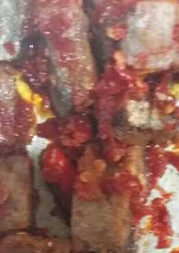 Balado ikan asin telang