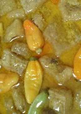 Krecek tahu kacang tolo peddas