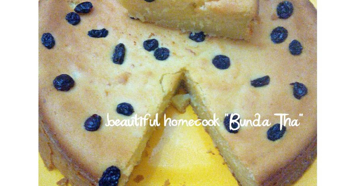 Resep Cake Tape Kismis