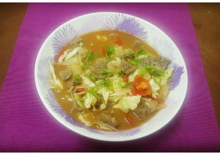 Resep Beef tongseng for dinner Karya Dapur BunFit