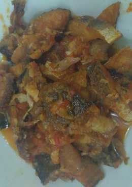 Sambal ikan asin toman