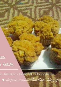 Bolu Kukus Gula Merah Mekar tanpa telur - tanpa mixer