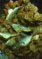 Sambal pedas ikan asin dencis rebus&tempe