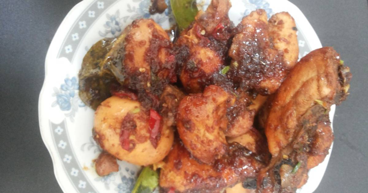 Resep Ayam-Telur Kecap ala Nj Firdausi