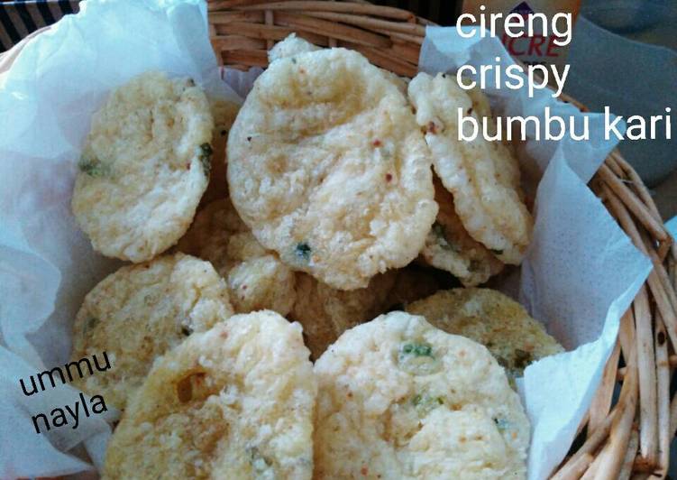  Resep Cireng crispy bumbu kari non keto oleh ummu nayla 