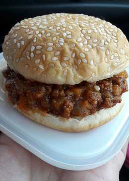 Sloppy Joe Burger (bumbu unik untuk daging giling! Lain drpd yg lain ðŸ˜„)