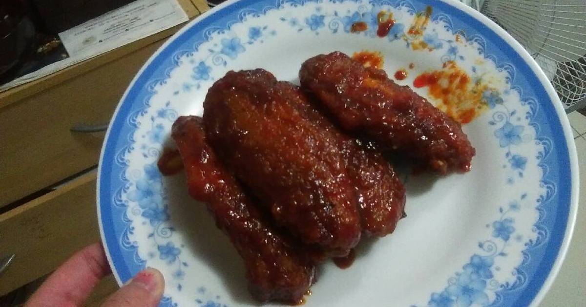 51 resep  sweet spicy korean fried  chicken  ayam  goreng 