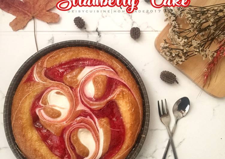Resep Strawberry Cake Karya Deisy Pages