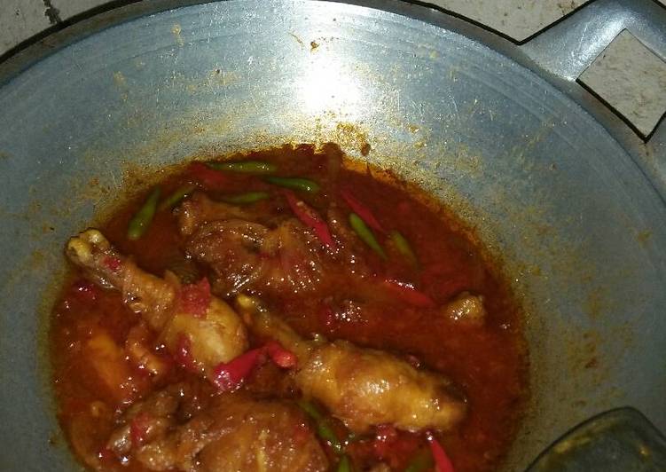 cara membuat Ayam kecap pedas maknyuusss