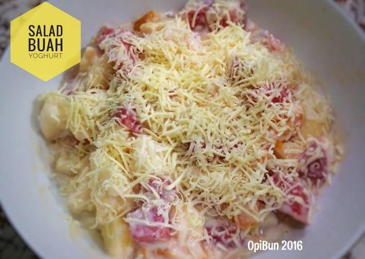 Resep Salad Buah Simpel Kiriman dari opibun