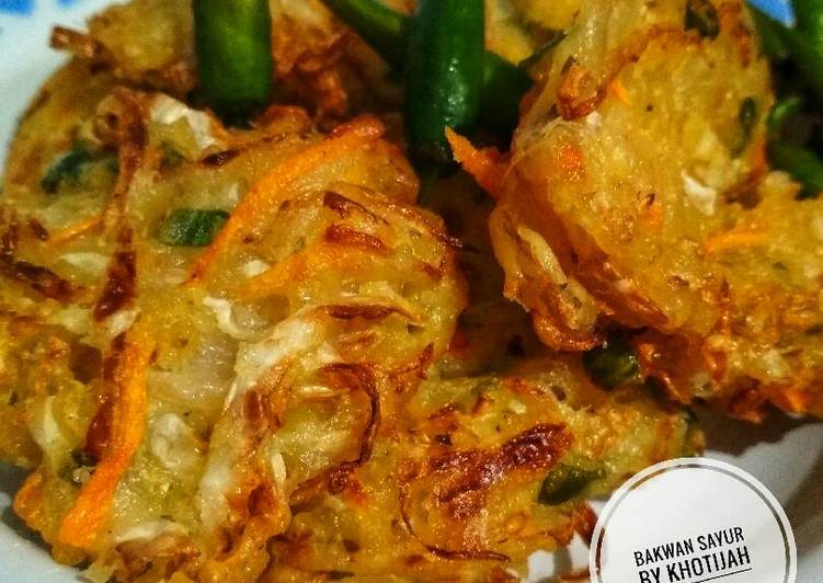 resep masakan Bakwan sayur