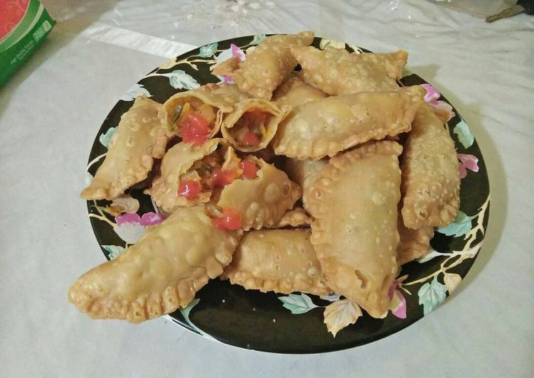 resep lengkap untuk Pastel sayuran