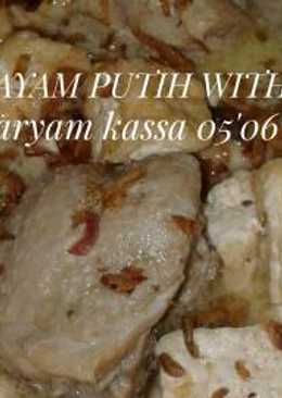 Opor ayam putih with tahu