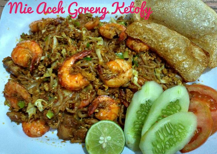 Mie Aceh Goreng Ketofy #Ketopad_CP_OlahanShirataki