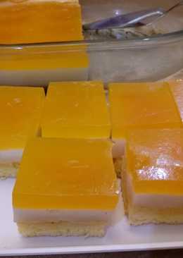 Cake puding mandarin orange