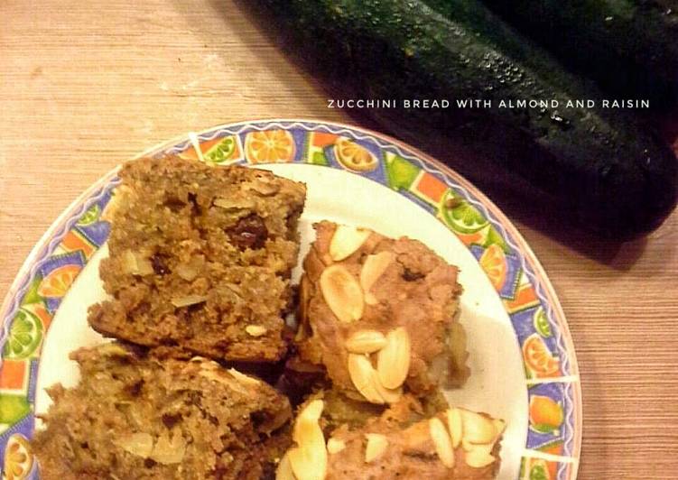 Resep Zucchini bread with almond and raisin Oleh Finny Puspitasari
Muwarman