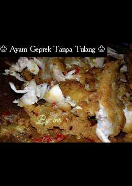 Ayam Geprek Tanpa Tulang ðŸ'Œ