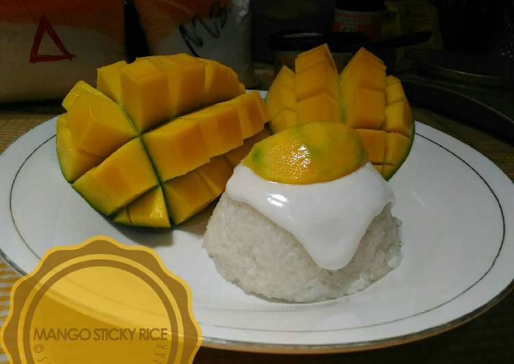 Resep Mango Sticky Rice Dari Silvia Puspa Dhaniar