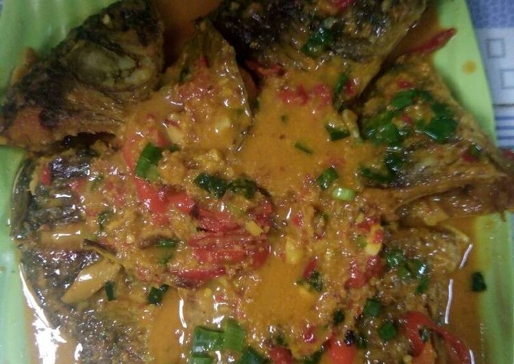 resep masakan Pesmol ikan mas