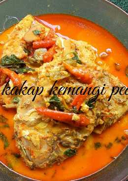 Gulai kakap kemangi pedas