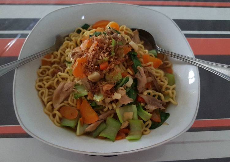 gambar untuk cara membuat Mi Goreng tek tek