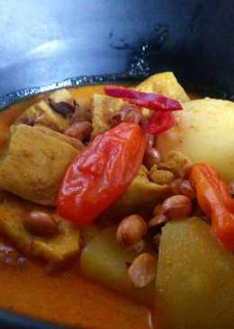 Kari tahu telur kentang