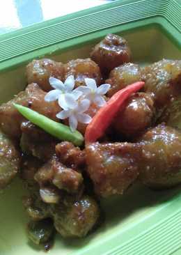 Cilok bumbu kacang