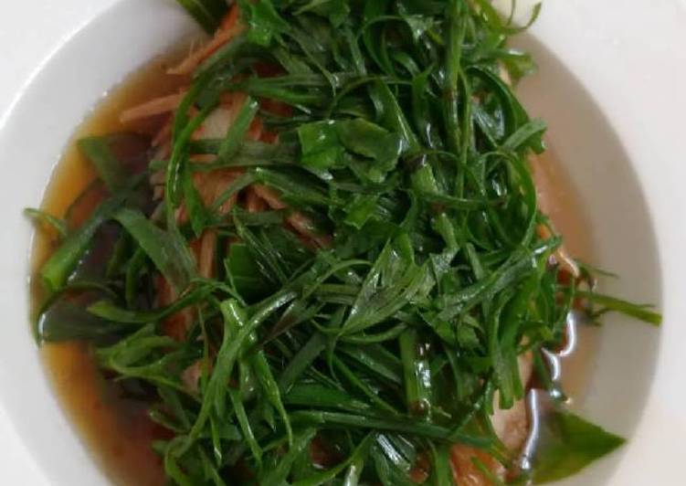 gambar untuk resep makanan Tim ikan nila ala hongkong