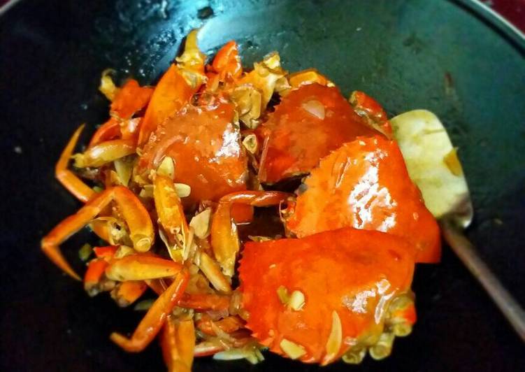 cara membuat Kepiting pedas asam manis