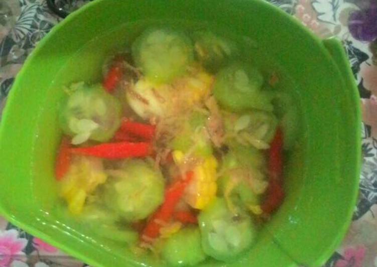 gambar untuk resep makanan Sayur Oyong/Gambas