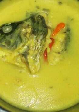 Gulai ikan mas ala rumah makan padang