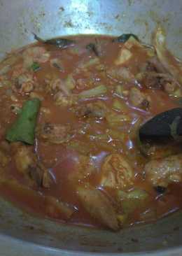 Gulai Ayam Labu Siam Sederhana