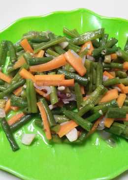 Tumis kacang panjang wartel #bikinramdhanberkesann