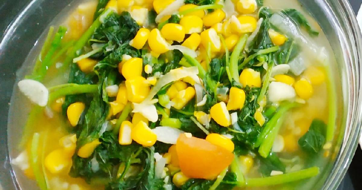 1 915 resep  sayur  bayam  bening  enak dan sederhana Cookpad