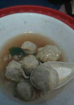 Bakso sapi-ayam simpel bgtz