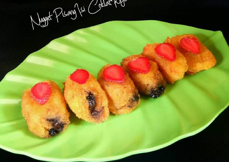 resep Nugget Pisang Isi Coklat Keju