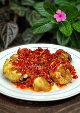 Ayam Geprek Sambal Wijen (tanpa msg)