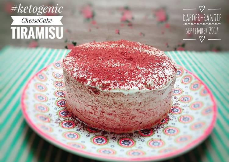 resep Cheese Cake Tiramisu Keto ala Rantie