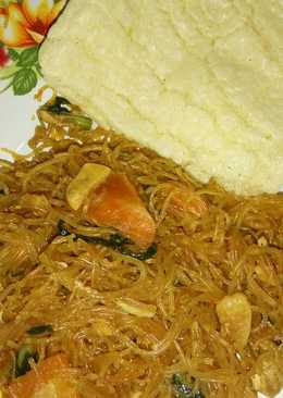 Bihun Goreng Pelangi. Bihun SD, bihun yayuk pecel