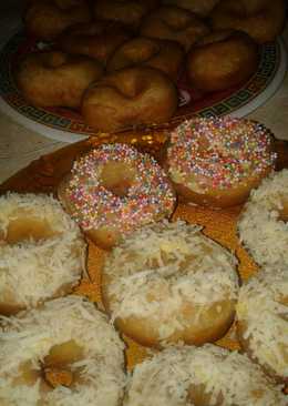 Donat kampung lembut no telur