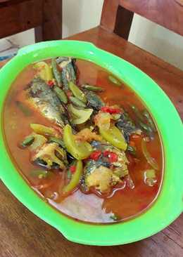 Pindang ikan kembung asam pedas