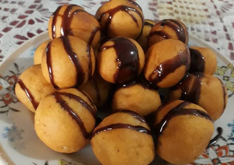 resep Kue obi / bola bola ubi