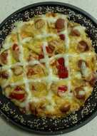 Black pizzaÂ  homemade mantapp