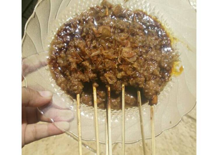 cara membuat Sate Madura