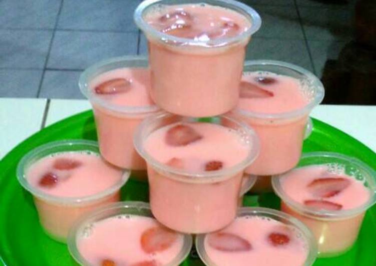 cara membuat Puding Silky nyammm