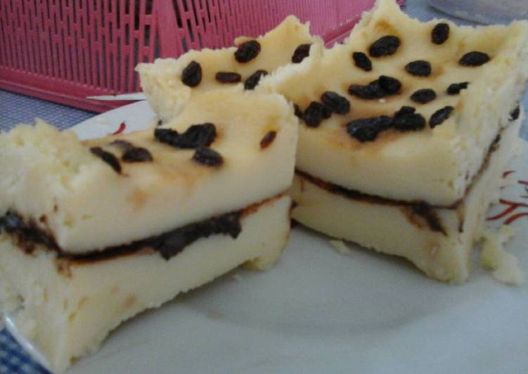 resep Cheesecake Simple Roti Tawar (Cuma pakai Blender)