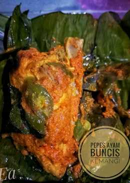 Pepes Ayam Buncis Kemangi