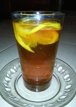 Day 28 : Lemon tea panas (menu buka puasa)